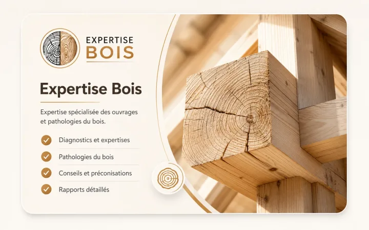 Expertise Bois : diagnostics, pathologies du bois, conseils, préconisations et rapports détaillés